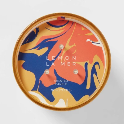 28oz Glass Lemon La Mer Candle Yellow - Opalhouse™ 28oz Glass Lemon La Mer Candle Yellow - Opalhouse™ -Opalhouse Store GUEST 0bd7703b 7c81 409a a741 4443d8b98554