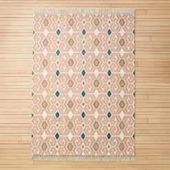 Tapestry Ogee Medallion Rug Blush - Opalhouse™ Designed With Jungalow™ -Opalhouse Store GUEST 0e591a42 23a7 4623 b219 ec52e60abb36