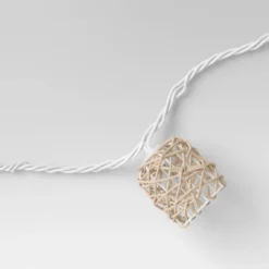 10ct Incandescent Mini Lights With Wrapped Rattan Hoods Brown - Opalhouse™ 4 10ct Incandescent Mini Lights With Wrapped Rattan Hoods Brown - Opalhouse™ -Opalhouse Store GUEST 1611eebf 7bfb 46d6 95fc 5806cce0b33e