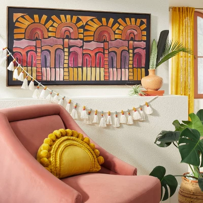 24" x 48" Many Suns Framed Canvas - Opalhouse™ designed with Jungalow™ 24" X 48" Many Suns Framed Canvas - Opalhouse™ Designed With Jungalow™ -Opalhouse Store GUEST 2cddddb9 e7ca 416f 841e 61e3b328215a