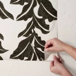 Botanical Leaf Peel And Stick Wallpaper Black/White - Opalhouse™ Designed With Jungalow™ 4 Botanical Leaf Peel And Stick Wallpaper Black/White - Opalhouse™ Designed With Jungalow™ -Opalhouse Store GUEST 3095b8ff 6f52 48aa 8a4a 02a4870ccbf4