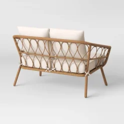 Britanna Patio Loveseat, Outdoor Furniture - Natural - Opalhouse™ -Opalhouse Store GUEST 3e5f70ee 1fe6 4751 87aa 639e042763e5