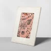 4" X 6" Embossed Ceramic Frame White - Opalhouse™ -Opalhouse Store GUEST 47c68c43 ed5d 4c77 964f 5b19d4ff5aaa