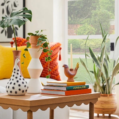 Ceramic Plant Pedestal White - Opalhouse™ designed with Jungalow™ Ceramic Plant Pedestal White - Opalhouse™ Designed With Jungalow™ -Opalhouse Store GUEST 58e29b15 7b2b 4cd8 88fc d6ac5a3de5d9