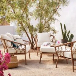 2pc Britanna Outdoor Patio Chairs, Club Chairs Natural - Opalhouse™ -Opalhouse Store GUEST 6385c2ea 6b29 41a9 8f22 4a71cfddc595