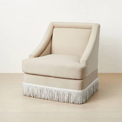 Alberhill Velvet Accent Chair with Fringe - Opalhouse™ designed with Jungalow™ Alberhill Velvet Accent Chair With Fringe - Opalhouse™ Designed With Jungalow™ -Opalhouse Store GUEST 6a2c8665 b5eb 4e71 9163 3f7b29c4d6c7