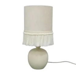 Small Table Lamp With Fringe Shade Off-White (Includes LED Light Bulb) - Opalhouse™ Designed With Jungalow™ -Opalhouse Store GUEST 7b52390b 0f9b 4c1c be8b 991b426944b8