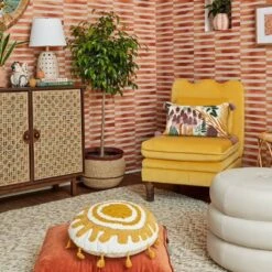 Bencia Slipper Chair Mustard - Opalhouse™ Designed With Jungalow™ -Opalhouse Store GUEST 83ff8f64 8468 4fcf a26a d3ef3492ee59