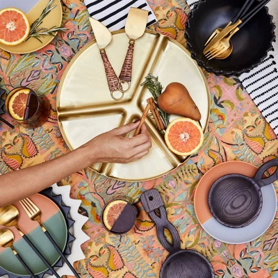 5pc Stainless Steel Silverware Set Black/Gold - Opalhouse™ designed with Jungalow™ 5pc Stainless Steel Silverware Set Black/Gold - Opalhouse™ Designed With Jungalow™ -Opalhouse Store GUEST 9c600b8c 28d5 45e2 a4c3 ad1088a92ce8