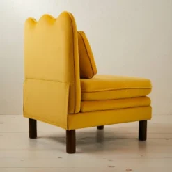 Bencia Slipper Chair Mustard - Opalhouse™ Designed With Jungalow™ -Opalhouse Store GUEST a0cf3891 5fcb 4e49 b2aa 64b42fb9e215