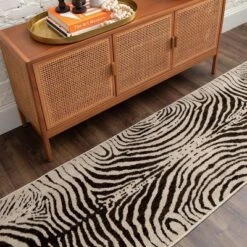 Zebra Stripe Woven Rug - Opalhouse -Opalhouse Store GUEST a6417944 da6c 40fd 8d73 34c213d30171