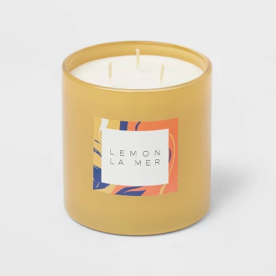 28oz Glass Lemon La Mer Candle Yellow - Opalhouse™ 28oz Glass Lemon La Mer Candle Yellow - Opalhouse™ -Opalhouse Store GUEST b1590b0f a1cb 44b2 8426 3b29c15bcc57