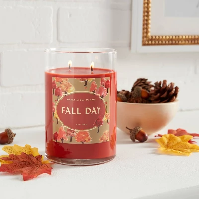 21.5oz Lidded Glass Jar 2-Wick Fall Day Candle - Opalhouse™ 21.5oz Lidded Glass Jar 2-Wick Fall Day Candle - Opalhouse™ -Opalhouse Store GUEST b871d0a3 4ceb 4012 b682 623b0309090e