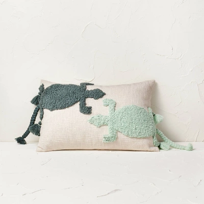 Two Lizard Punch Needle Lumbar Throw Pillow - Opalhouse™ designed with Jungalow™ Two Lizard Punch Needle Lumbar Throw Pillow - Opalhouse™ Designed With Jungalow™ -Opalhouse Store GUEST b928f6a8 8ca3 4efd 8799 466299a95a4e