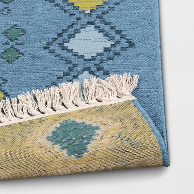 7'x10' Bright Moroccan Rectangular Woven Outdoor Area Rug Indigo - Opalhouse™ 7'x10' Bright Moroccan Rectangular Woven Outdoor Area Rug Indigo - Opalhouse™ -Opalhouse Store GUEST f1512d73 cd59 4071 a29a efd457754733