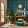 Diskus Plaid Peel And Stick Wallpaper Blue - Opalhouse™ Designed With Jungalow™ -Opalhouse Store GUEST fc84149e 71a2 4eba 9672 4d08d6106b71